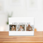 Modern Collage Photo & Happy Fathers Day Best Gift<br><div class="desc">A modern collage photo can make a perfect gift for Father's Day. This unique and creative gift idea involves combining different photos of you and your dad and arranging them in a visually appealing manner. It's an excellent way to celebrate your dad's life and the special bond you share with...</div>