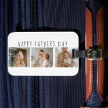 Modern Collage Photo & Happy Fathers Day Best Gift Luggage Tag<br><div class="desc">Modern Collage Photo & Happy Fathers Day Best Gift</div>