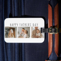 Modern Collage Photo & Happy Fathers Day Best Gift