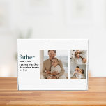 Modern Collage Photo Happy Fathers Day Gift<br><div class="desc">modern collage photo happy Fathers Day gift with green can be a beautiful and meaningful way to show your dad how much he means to you. Get creative and have fun putting together a personalized and thoughtful gift that he'll treasure for years to come.</div>