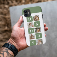 Modern Collage Photo & Happy Fathers Day Gift