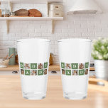 Modern Collage Photo & Happy Fathers Day Gift Glass<br><div class="desc">A modern collage photo is a creative way to celebrate and honour someone special in your life, such as your father, on Father's Day. It involves compiling various photos and arranging them together in a visually appealing manner to create a cohesive and meaningful composition. To create a modern collage photo...</div>