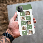 Modern Collage Photo & Happy Fathers Day Gift iPhone 11Pro Max Case<br><div class="desc">A modern collage photo is a creative way to celebrate and honour someone special in your life, such as your father, on Father's Day. It involves compiling various photos and arranging them together in a visually appealing manner to create a cohesive and meaningful composition. To create a modern collage photo...</div>
