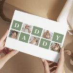 Modern Collage Photo & Happy Fathers Day Gift Postcard<br><div class="desc">A modern collage photo is a creative way to celebrate and honour someone special in your life, such as your father, on Father's Day. It involves compiling various photos and arranging them together in a visually appealing manner to create a cohesive and meaningful composition. To create a modern collage photo...</div>