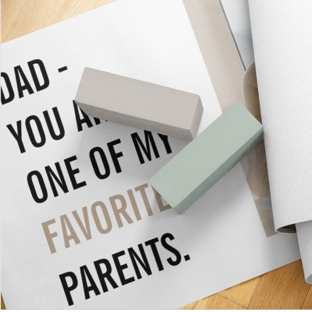 Modern Collage Photo & Happy Fathers Day Gift Yoga Mat (Creator Uploaded)