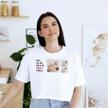 Modern Collage Photo & Happy Mothers Day Gift T-Shirt<br><div class="desc">Modern Collage Photo & Text Happy Mothers Day Gift. Best Personalized Gift For Mothers day,  Woman's day or Mom Birthday.  Surprise Mom With a Gift That’s As Amazing As She Is.</div>