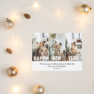 Modern Collage Photo & Happy New Year