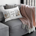 Modern Collage Photo Love You Grandma Best Gift Lumbar Pillow<br><div class="desc">A modern collage photo of you and your grandma can be the perfect gift to show her how much you love and appreciate her. This unique and thoughtful gift is a great way to preserve your special memories together and create a beautiful piece of art that she can display in...</div>