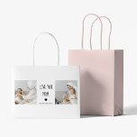 Modern Collage Photo Love You Mom Best Gift Large Gift Bag<br><div class="desc">If you're looking for a heartfelt and meaningful gift to show your love and appreciation for your mom, a modern collage photo could be a great choice. A modern collage photo is a unique and creative way to display your favourite memories with your mom. It typically involves combining several photos...</div>
