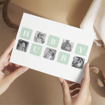 Modern Collage Photo Mint Best Hubby Gift Postcard<br><div class="desc">Modern Collage Photo Mint Best Hubby Gift is a personalized gift idea for husbands that combines the beauty of a photo collage with the charm of a mint frame. This unique gift is designed to showcase the most memorable moments shared by the couple, such as their wedding day, romantic dates,...</div>