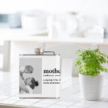 Modern Collage Photo & Text Red Heart Mother Gift Hip Flask<br><div class="desc">The modern collage photo and text red heart mother gift is a beautiful and unique present that any mother would love to receive. This gift is a personalized work of art that combines favorite photos and heartfelt messages to create a one-of-a-kind keepsake. The modern design of the collage is sure...</div>