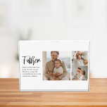 Modern Collage Photo With Father Best Quote Gift<br><div class="desc">A modern collage photo with a heartfelt quote about a father is the perfect gift to show your appreciation and love for your dad. This unique and personalized gift is a great way to showcase your favourite memories together and express your gratitude for all that he has done for you....</div>