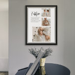 Modern Collage Photo With Father Best Quote Gift Poster<br><div class="desc">A modern collage photo with a heartfelt quote about a father is the perfect gift to show your appreciation and love for your dad. This unique and personalized gift is a great way to showcase your favorite memories together and express your gratitude for all that he has done for you....</div>