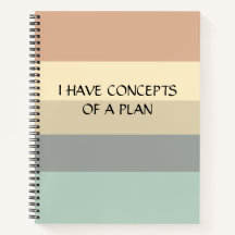 Modern Colorblock Horizontal Stripe Green Monogram