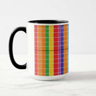 Modern Colorful Abstract Geometric Coffee Mug Bol