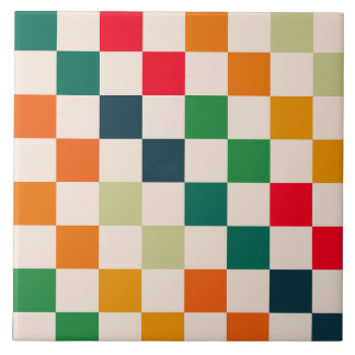 Modern Colour Block Decorative Ceramic Tile