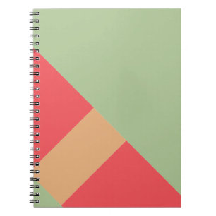 Modern Colour Block Geo 1 Notebook