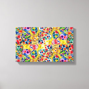 Modern Colourful  Abstract Canvas Print