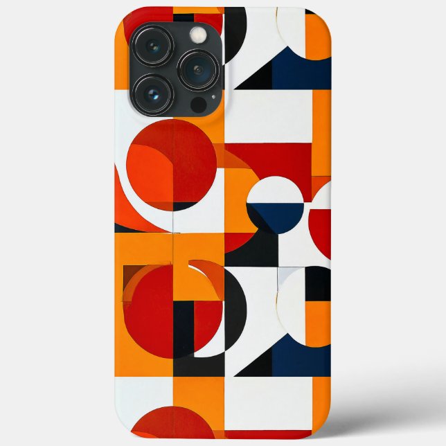 Modern Colourful Abstract Creative Modern Art  Case-Mate iPhone Case (Back)