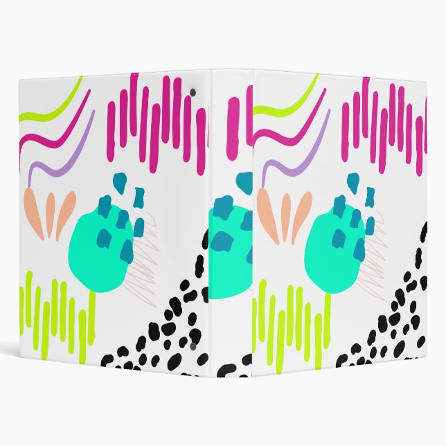 Modern colourful Abstract pattern. Binder (Background)