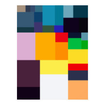 Modern Colourful Abstract Poster