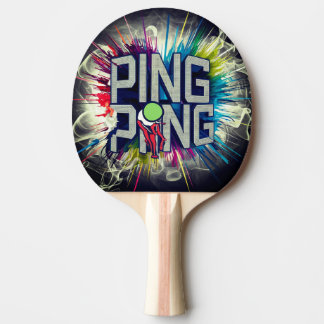 modern colourful Abstract trendy  Ping Pong Paddle