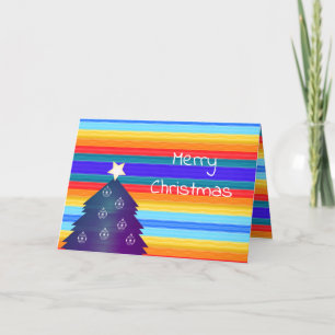 Modern Colourful And Bright Holiday Card
