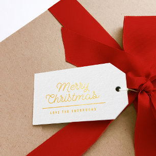 Modern Colourful Chequerboard Gift Tags