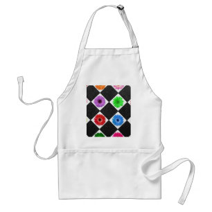 Modern Colourful Daisy Standard Apron