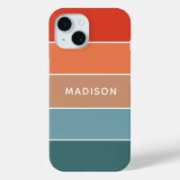 Modern Colourful Earth Colorblock Personalized Nam