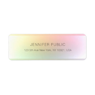 Modern Colourful Elegant Minimalist Template