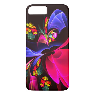 Modern Colourful Floral Abstract Art Pattern #06 Case-Mate iPhone Case