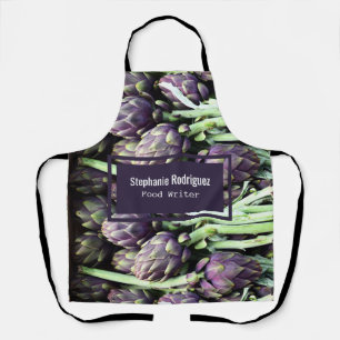 Modern Colourful Food Artichokes Apron