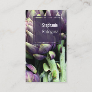 Modern Colourful Food Business Card