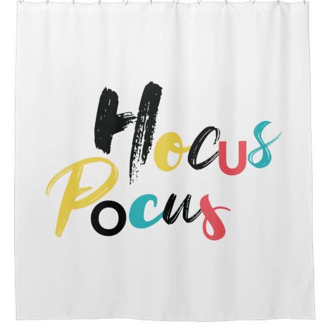 Modern, colourful, fun, cool, trendy Hocus Locus (Front)