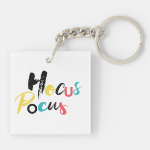 Modern, colourful, fun, cool, trendy Hocus Pocus Keychain