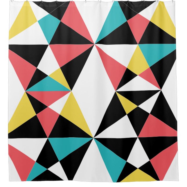 Modern, colourful, fun, trendy, geometric pattern (Front)