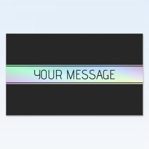 Modern Colourful Gradient & Editable Text Sticker