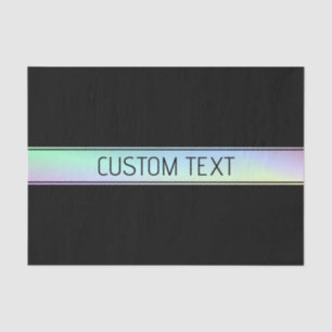 Modern Colourful Gradient & Editable Text Tissue Paper