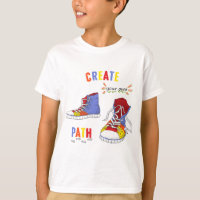 Modern colourful hipster sneakers