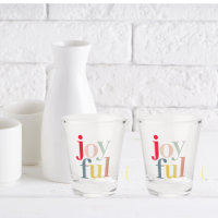 Modern Colourful Joyful Christmas Holiday Gift