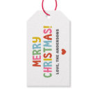 Modern Colourful Merry Christmas