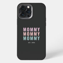 Modern Colourful Mommy Text
