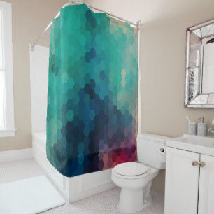 Modern Colourful Octagon Geometric Pattern