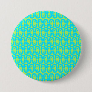modern colourful pattern 3 inch round button