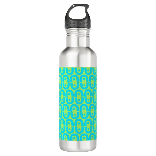 modern colourful pattern 710 ml water bottle (Front)