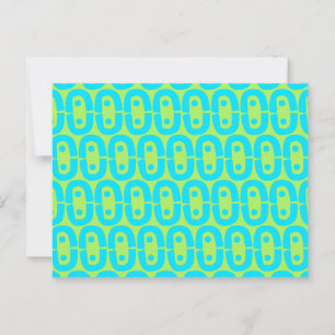 modern colourful pattern advice card