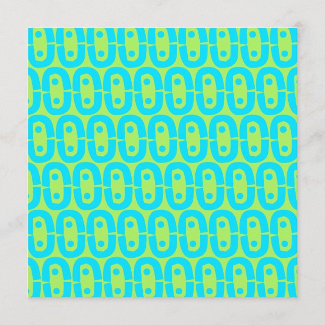 modern colourful pattern advice card (Front)