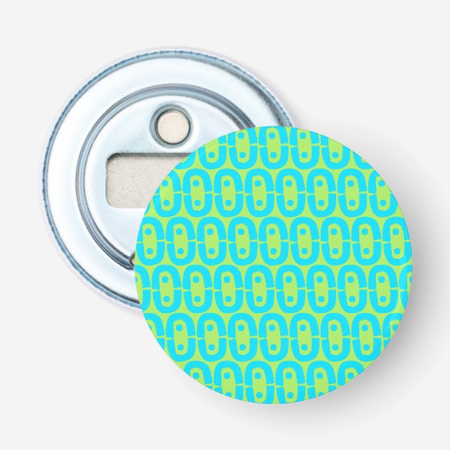 modern colourful pattern bottle opener (Front)