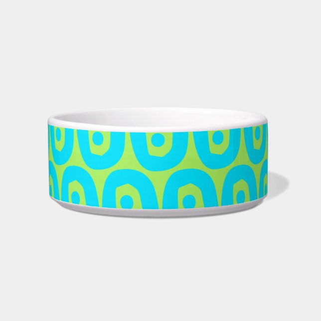 modern colourful pattern bowl (Front)